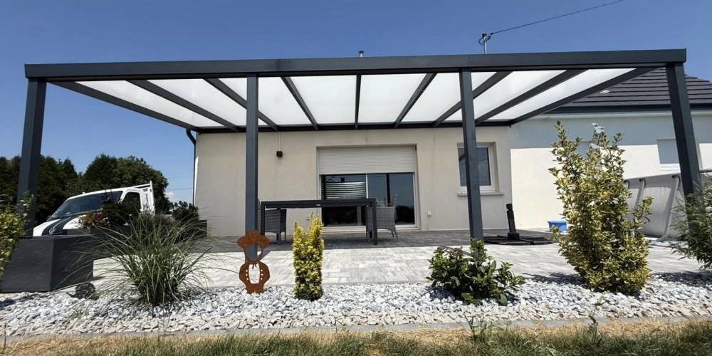 Pergola aluminium à Wintzenbach (67)