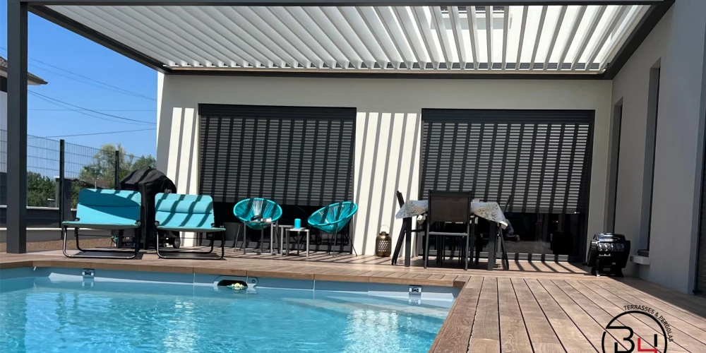Pergola bioclimatique à Haguenau