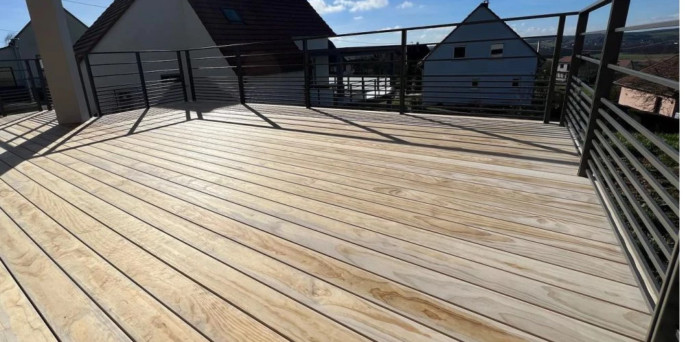 Terrasse bois Accoya® à Woerth