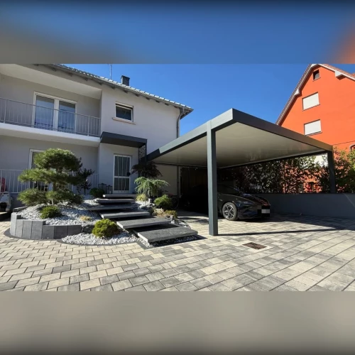 Carport aluminium Solisysteme Carisma à Bischwiller – BH Solutions