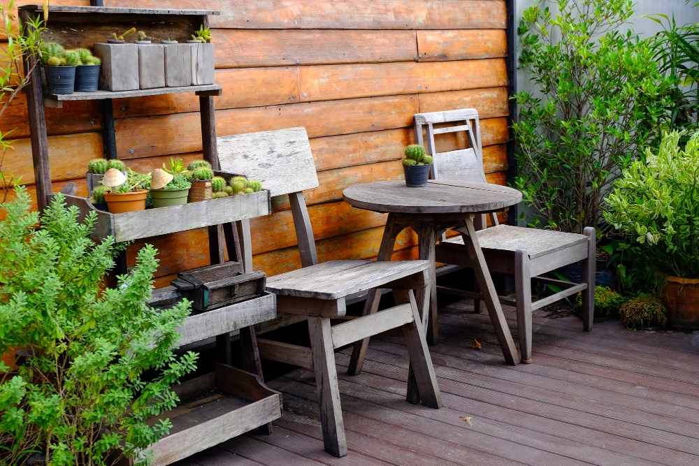 Terrasse grès cérame à Marienthal
