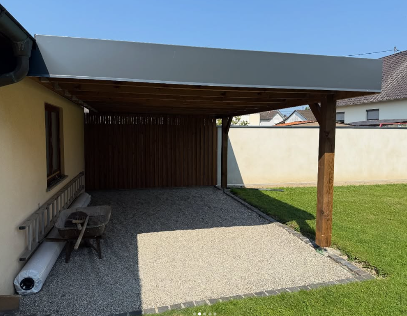 Carport en bois